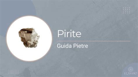 pirite pietra portafortuna|Pirite: significato, proprietà e poteri in cristalloterapia